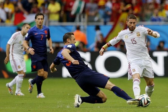 World Cup 2014 Highlights Spain vs Netherlands